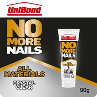 Unibond No More Nails All Materials Crystal Clear - 90g Tube
Unibond No More Nails All Materials Crystal Clear - 90g Tube