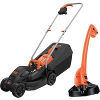 BLACK+DECKER Corded 32cm Lawn Mower and 23cm Strimmer Kit
BLACK+DECKER Corded 32cm Lawn Mower and 23cm Strimmer Kit