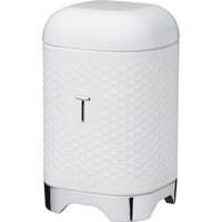 Lovello Textured Tea Caddy with Geometric Hexagon Pattern Ice White
Lovello Textured Tea Caddy with Geometric Hexagon Pattern Ice White