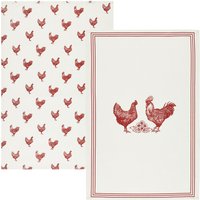KitchenCraft Set of 2 French Hen Tea Towels
KitchenCraft Set of 2 French Hen Tea Towels