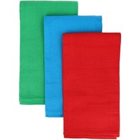 KitchenCraft Cotton Waffle Tea Towels - Brights
KitchenCraft Cotton Waffle Tea Towels - Brights