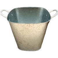 Square Pot Galvanised - 20cm
Square Pot Galvanised - 20cm
