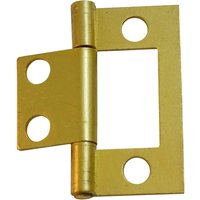 Flush Hinge 38mm Electro Brass - 2 Pack
Flush Hinge 38mm Electro Brass - 2 Pack