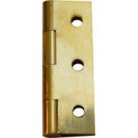 Butt Hinge Solid Drawn 50mm Polished Brass - 2 Pack
Butt Hinge Solid Drawn 50mm Polished Brass - 2 Pack