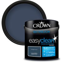 Crown Easyclean Bathroom Paint Midnight Navy 2.5L
Crown Easyclean Bathroom Paint Midnight Navy 2.5L