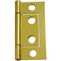Flush Hinge 50mm Electro Brass - 8 Pack
Flush Hinge 50mm Electro Brass - 8 Pack