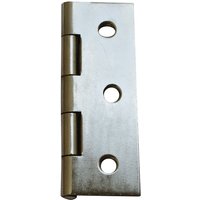 Butt Hinge Steel 75mm Satin Chrome - 2 Pack
Butt Hinge Steel 75mm Satin Chrome - 2 Pack