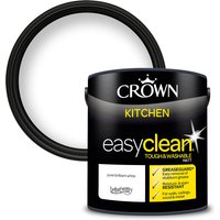 Crown Easyclean Kitchen Paint Brilliant White 2.5L
Crown Easyclean Kitchen Paint Brilliant White 2.5L