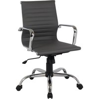 Dave Office Chair - Grey Faux Leather
Dave Office Chair - Grey Faux Leather