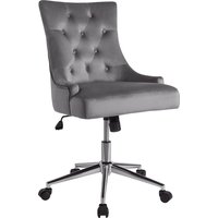 Cressida Velvet Office Chair - Grey
Cressida Velvet Office Chair - Grey