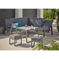 Magna 4 Seater Grey Metal Corner Garden Sofa Set
Magna 4 Seater Grey Metal Corner Garden Sofa Set