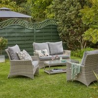 Florence 4 Seater Grey Rattan Garden Sofa Set
Florence 4 Seater Grey Rattan Garden Sofa Set