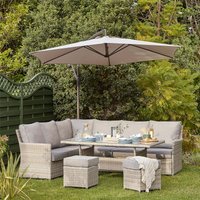 Florence Grey Rattan Garden Corner Sofa Set
Florence Grey Rattan Garden Corner Sofa Set
