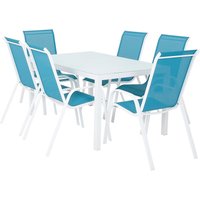 Malindi 6 Seater Dining Set - Blue
Malindi 6 Seater Dining Set - Blue