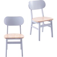 Hugo Dining Chair - Set of 2 - Grey
Hugo Dining Chair - Set of 2 - Grey