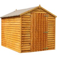 Mercia 8x6ft Overlap Apex Wooden Shed with Installation
Mercia 8x6ft Overlap Apex Wooden Shed with Installation