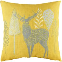 Hulder Stag Print Cushion - Ochre
Hulder Stag Print Cushion - Ochre