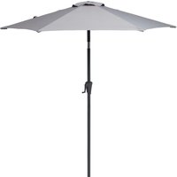 Parasol 2.1m Crank & Tilt - Light Grey - Dia. 38mm
Parasol 2.1m Crank & Tilt - Light Grey - Dia. 38mm