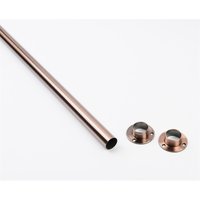 Hanging Rail Kit - 25mm 4ft Antique Copper Rail and End sockets
Hanging Rail Kit - 25mm 4ft Antique Copper Rail and End sockets