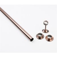 Hanging Rail Kit - 25mm 6ft Antique Copper Rail Sockets Pack
Hanging Rail Kit - 25mm 6ft Antique Copper Rail Sockets Pack