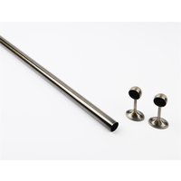 Hanging Rail Kit - 25mm 4ft Antique Brass Rail and End Brackets
Hanging Rail Kit - 25mm 4ft Antique Brass Rail and End Brackets