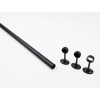 Hanging Rail Kit - 25mm 6ft Matt Black Rail Brackets Pack
Hanging Rail Kit - 25mm 6ft Matt Black Rail Brackets Pack