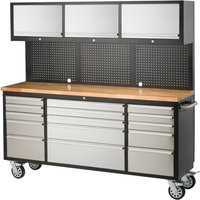 Ultimate Storage 72in Garage Workstation Tool Trolley
Ultimate Storage 72in Garage Workstation Tool Trolley