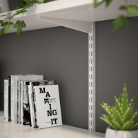 Anti-bacterial Twin Slot Shelving Kit - 1981mm White Twinslot and 320mm Brackets - White
Anti-bacterial Twin Slot Shelving Kit - 1981mm White Twinslot and 320mm Brackets - White