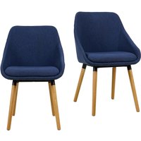 House Beautiful Milly Dining Chair - Blue - Set of 2
House Beautiful Milly Dining Chair - Blue - Set of 2