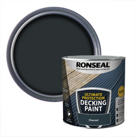 Ronseal Ultimate Protection Decking Paint Charcoal - 2.5L
Ronseal Ultimate Protection Decking Paint Charcoal - 2.5L