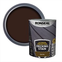 Ronseal Ultimate Protection Decking Stain Dark Oak - 5L
Ronseal Ultimate Protection Decking Stain Dark Oak - 5L