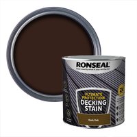 Ronseal Ultimate Protection Decking Stain Dark Oak - 2.5L
Ronseal Ultimate Protection Decking Stain Dark Oak - 2.5L