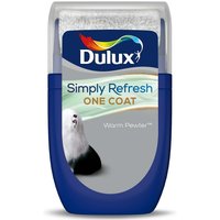 Dulux Simply Refresh One Coat Tester Paint - Warm Pewter - 30ML
Dulux Simply Refresh One Coat Tester Paint - Warm Pewter - 30ML