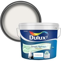 Dulux Simply Refresh One Coat Matt Emulsion Paint - Pure Brilliant White - 10L
Dulux Simply Refresh One Coat Matt Emulsion Paint - Pure Brilliant White - 10L