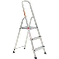Rhino Lightweight Aluminium Step Ladder - 3 Tread
Rhino Lightweight Aluminium Step Ladder - 3 Tread