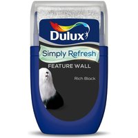Dulux Simply Refresh Feature Wall One Coat Matt Emulsion Paint - Rich Black - 30ML
Dulux Simply Refresh Feature Wall One Coat Matt Emulsion Paint - Rich Black - 30ML