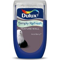 Dulux Simply Refresh Feature Wall One Coat Matt Emulsion Paint - Acai Berry - 30ML
Dulux Simply Refresh Feature Wall One Coat Matt Emulsion Paint - Acai Berry - 30ML