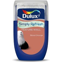 Dulux Simply Refresh Feature Wall One Coat Matt Emulsion Paint - Blood Orange - 30ML
Dulux Simply Refresh Feature Wall One Coat Matt Emulsion Paint - Blood Orange - 30ML