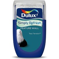 Dulux Simply Refresh Feature Wall One Coat Matt Emulsion Paint - Teal Tension - 30ML
Dulux Simply Refresh Feature Wall One Coat Matt Emulsion Paint - Teal Tension - 30ML
