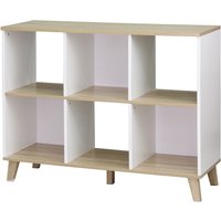 Clever Cube 2x3 Storage Unit with Wooden Legs - White & Oak
Clever Cube 2x3 Storage Unit with Wooden Legs - White & Oak