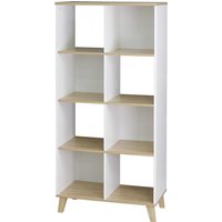Clever Cube 4x2 Storage Unit with Wooden Legs - White & Oak
Clever Cube 4x2 Storage Unit with Wooden Legs - White & Oak
