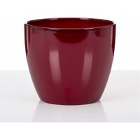 Classic Dark Red Ceramic Pot - 22cm
Classic Dark Red Ceramic Pot - 22cm