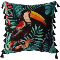 Velvet Tasseled Toucan Cushion
Velvet Tasseled Toucan Cushion