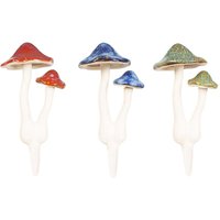 Ceramic Twin Mushroom Garden Ornament - 17cm
Ceramic Twin Mushroom Garden Ornament - 17cm