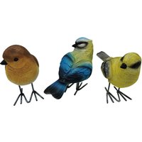 Resin Robin, Blue Tit & Greenfinch Birds Garden Ornament
Resin Robin, Blue Tit & Greenfinch Birds Garden Ornament
