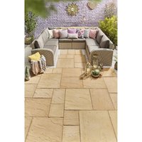 Stylish Stone Chantry Paving Patio Kit 10.22 sqm Gold
Stylish Stone Chantry Paving Patio Kit 10.22 sqm Gold