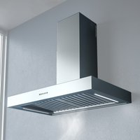 Inox Turbo 90cm Wall-Mounted Cooker Hood - Stainless Steel
Inox Turbo 90cm Wall-Mounted Cooker Hood - Stainless Steel