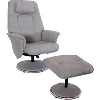 Rex Recliner Chair and Footstool - Grey
Rex Recliner Chair and Footstool - Grey