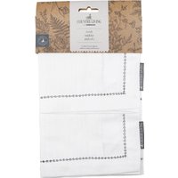 Country Living Averly Linen Blend Napkins - 2 Pack - White & Green
Country Living Averly Linen Blend Napkins - 2 Pack - White & Green