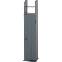 Classic Grey Wooden Toilet Roll Holder
Classic Grey Wooden Toilet Roll Holder